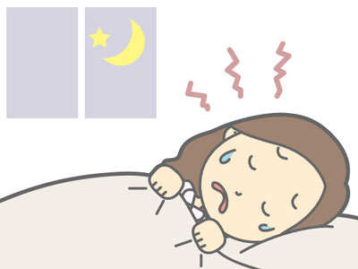 睡眠中に息止めを繰り返すことは非常に危険な状態