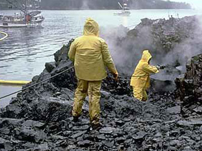 石油タンカー「エクソンバルディーズ号」原油流出座礁事故
